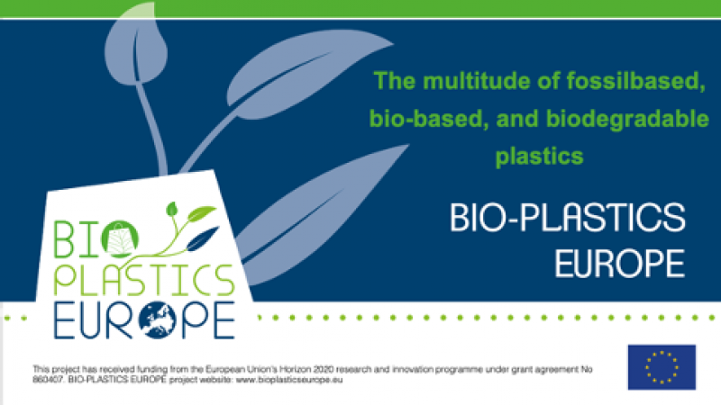 Bioplastics EUROPE MOOC: The multitude of fossil-based, bio-based and biodegradable plastics