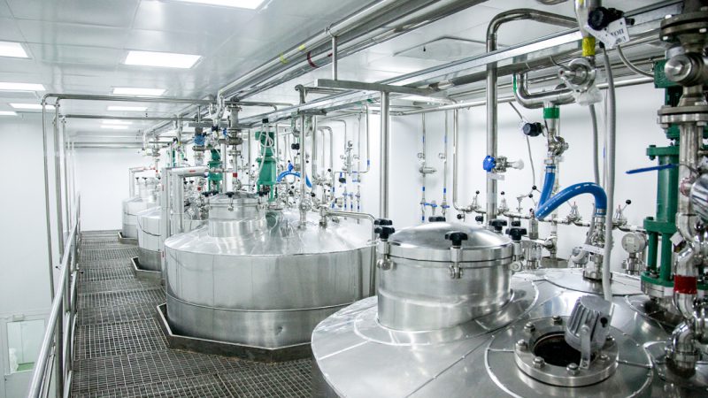 pharmaceutical production of liquid pharmaceuticals